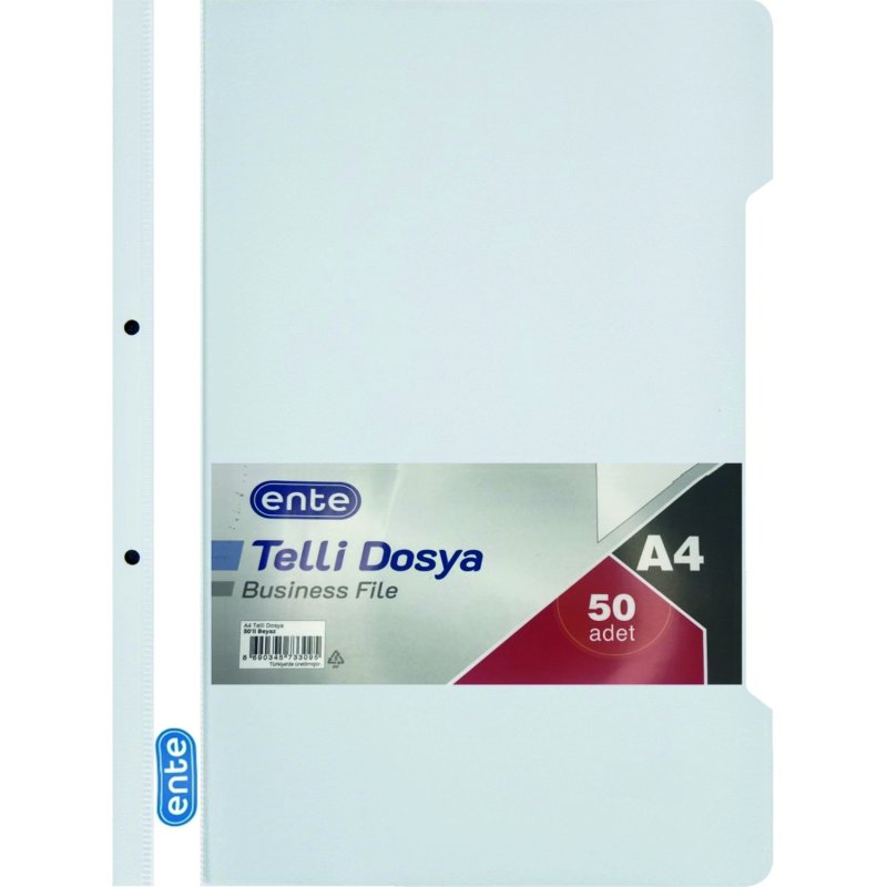 ENTE TELLİ DOSYA BEYAZ