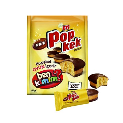 ETİ POPKEK MİNİ 180 GR MUZLU