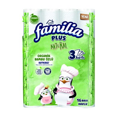 FAMİLİA KAĞIT HAVLU BAMBU 16 LI