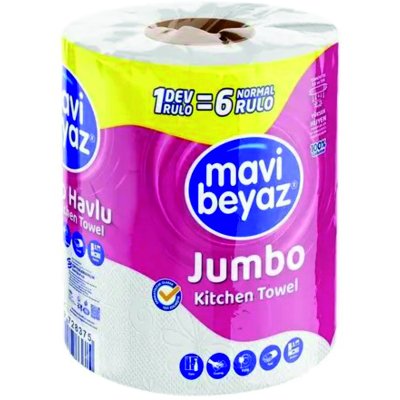 MAVİ BEYAZ HAVLU KAĞIT 1=3