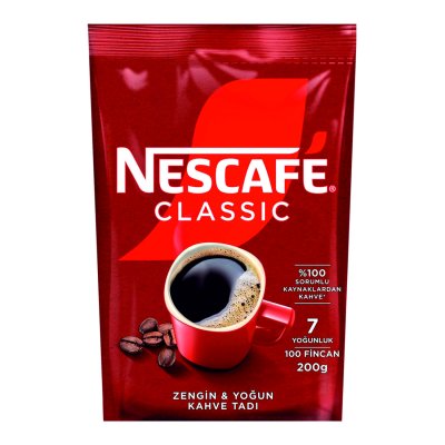 NESTLE NESCAFE CLASSIC 200GR POŞET