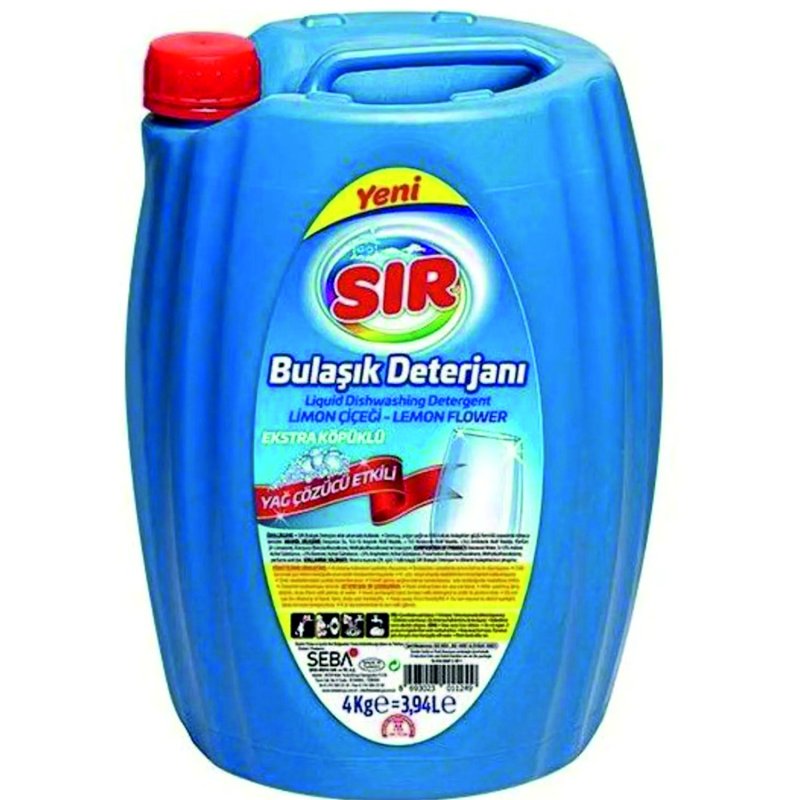 Sır Bulaşık Deterjanı Limon Çiçeği 4Kg
