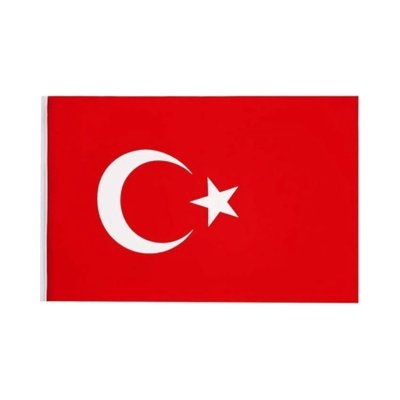 Türk Bayrağı Alpaka 40*60cm