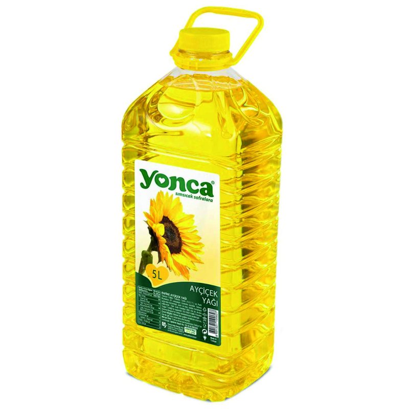 Yonca Ayçiçek Sıvı Yağ 5 lt