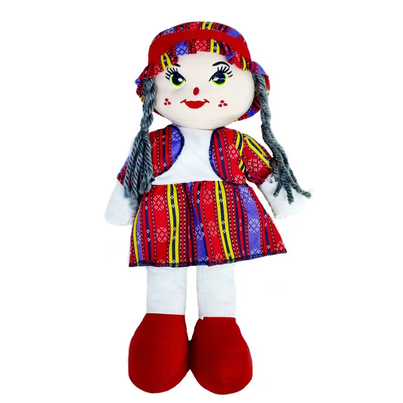 Yöresel Giysili Bez Bebek 50cm