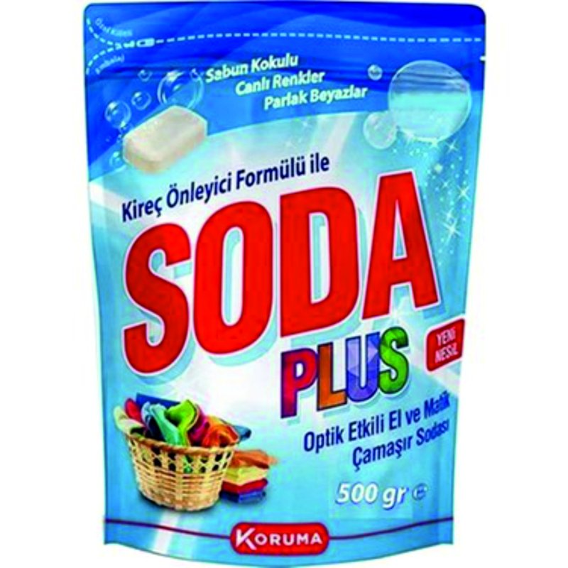 Çamaşır sodası plus optik etkili koruma