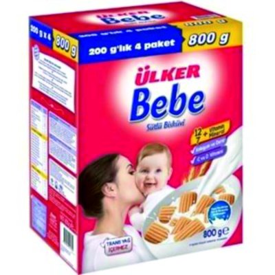 ÜLKER BEBE BİSKÜVİSİ 800 GR