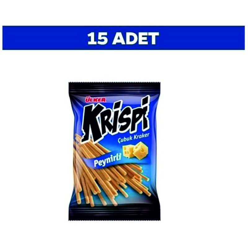 Ülker Krispi Peynirli Çubuk Kraker 43 G (koli:15li)